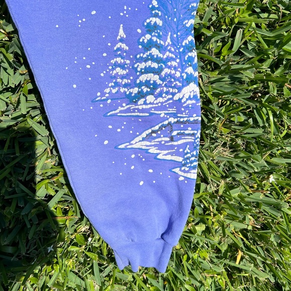 Vintage 90s Lifestyle All Over Print Wrap Around Animal Nature Shirt Size XXL - Picture 8 of 8